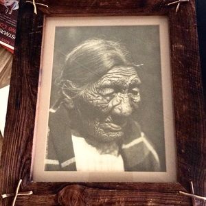 Framed vintage reproduction